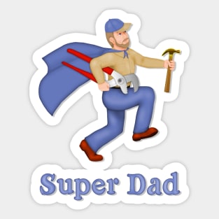 Super Dad Sticker